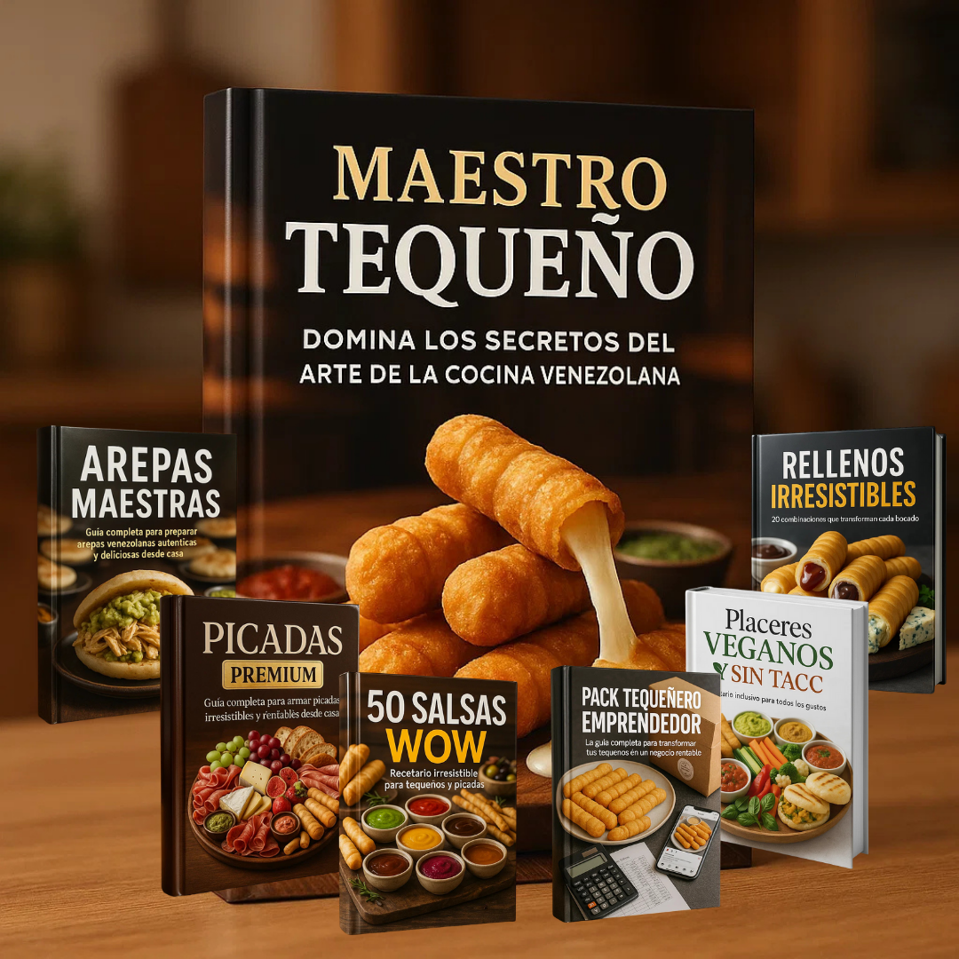 SUPER PACK GASTRONOMICO 7X1 MAESTRO TEQUEÑO Y 6 BONUS